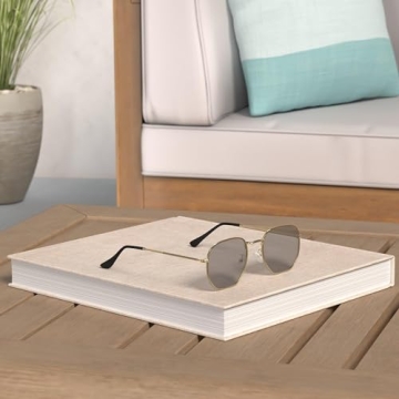 Kursan Stylish Hexagonal Polarized Sunglasses with UV400 Protection