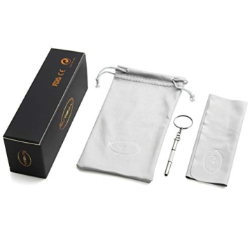 Kursan Stylish Hexagonal Polarized Sunglasses with UV400 Protection