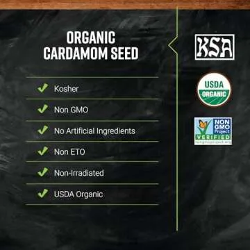Pure Organic Cardamom Seeds for Delicious Cooking