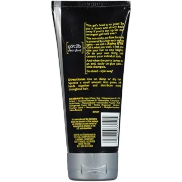 Got2b Ultra Glued Styling Gel - Maximum Hold Solution