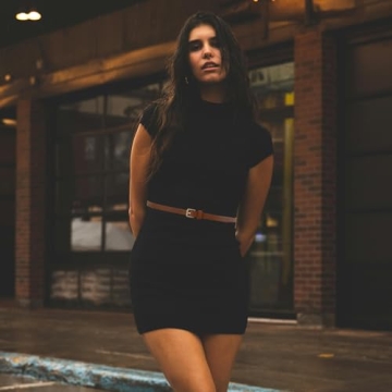 Skinny Belts for Women - 4 Pack for Jeans & Dresses