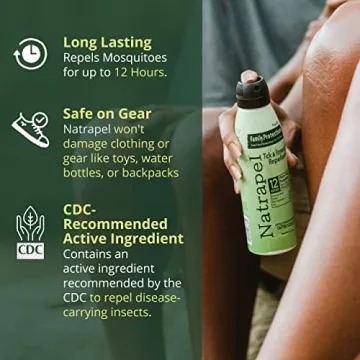 Natrapel Bug Spray with 20% Picaridin for Family Protection