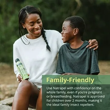 Natrapel Bug Spray with 20% Picaridin for Family Protection