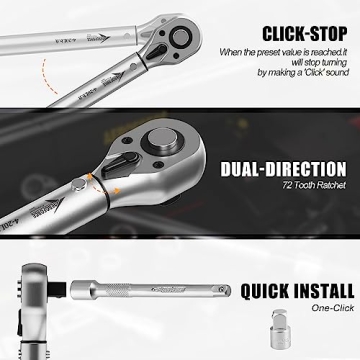 AEROFORCE Click Torque Wrench Set for Bikes and Cars