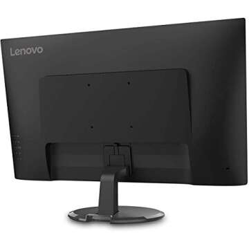 Lenovo C27-20 27-Inch WLED Monitor, FHD, IPS, FreeSync, 75Hz, 4ms, HDMI, VGA, Ergonomic Design
