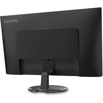 Lenovo C27-20 27-Inch WLED Monitor, FHD, IPS, FreeSync, 75Hz, 4ms, HDMI, VGA, Ergonomic Design