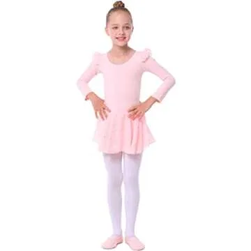 Danswan Toddler Ballet Leotard with Glitter Skirt
