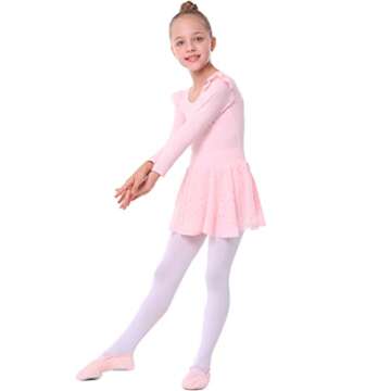 Danswan Toddler Ballet Leotard with Glitter Skirt