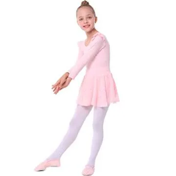 Danswan Toddler Ballet Leotard with Glitter Skirt