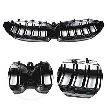 Gloss Black Kidney Grill for BMW 3 Series G20 2019-2022