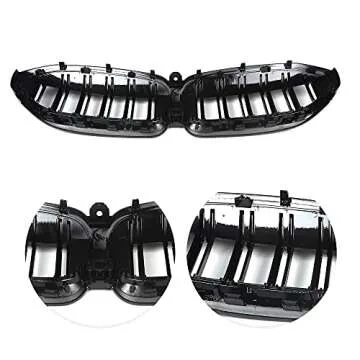 Gloss Black Kidney Grill for BMW 3 Series G20 2019-2022