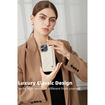 ZVE Kickstand Case for iPhone 14 Pro Max - Elegant Protection