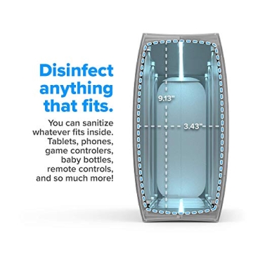 PhoneSoap XL HomeSoap UV Light Sanitizer 360° Disinfecting Box