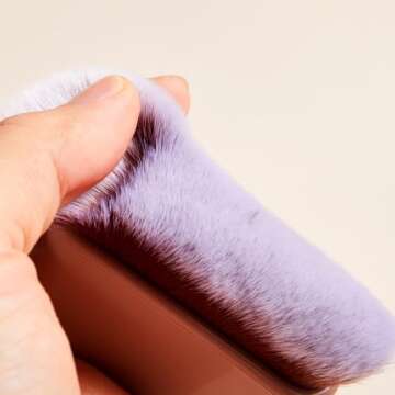 COSHINE Big Self Tanning Blend Brush, Professional Self Tanner, Kabuki, Powder, Foundation, Blusher,...