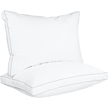 Utopia Bedding Gusset Queen Pillows for Ultimate Comfort