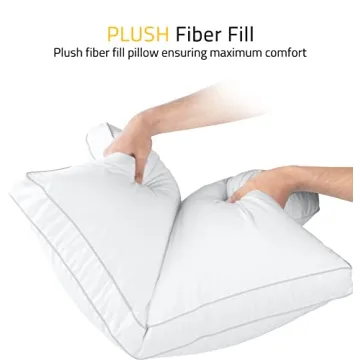 Utopia Bedding Gusset Queen Pillows for Ultimate Comfort