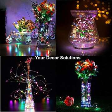 Music LED Fairy String Lights,12 Modes 33ft 100LED USB Multi-Color Powered Sound Activated Music Starry Fairy Lights with Remote Control for Home Party Birthday Garden Wedding Festival Indoor Decor