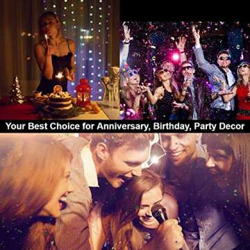 Music LED Fairy String Lights,12 Modes 33ft 100LED USB Multi-Color Powered Sound Activated Music Starry Fairy Lights with Remote Control for Home Party Birthday Garden Wedding Festival Indoor Decor