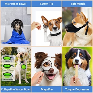 GPUSFAK Pet First Aid Kit for Dogs and Cats