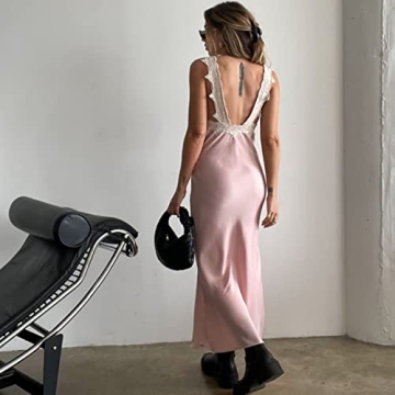 Sexy Women Sleeveless Backless Maxi Dress Y2k Tie Dye Style