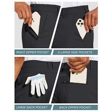 PULI Golf Shorts for Men - Versatile & Comfortable Design