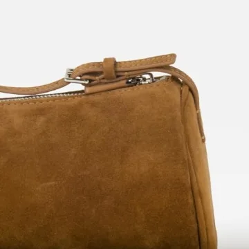 Premium Suede Leather Crossbody Purse for Women - DONNAIN