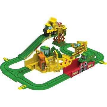 John Deere Big Loader Motorized Toy Train Set
