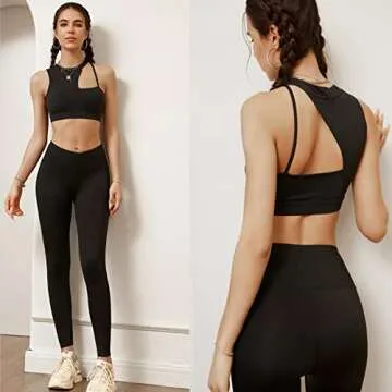 One Shoulder Sports Bra for Women - Stylish & Comfortable