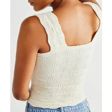 FP Dupes Cami Tank Tops for Women Summer Crop Tops