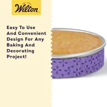 Wilton Bake Even Cake Strips for Perfectly Flat Cakes