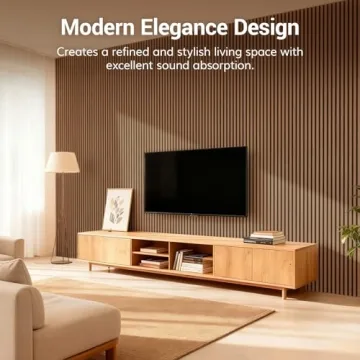 TONOR Wood Wall Panels for Elegant Soundproofing