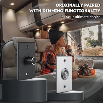 Acegoo RV Dimmable LED Puck Lights for Campervan