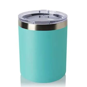 QUYUWU METERO AWEHIRU SIXNEW Hxeredueeef YuanKanJu ONEB 12oz Travel Mugs (Light Blue, 4 Pack)