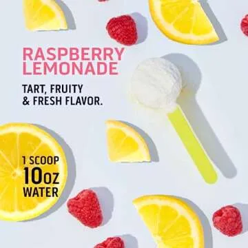 Ascent Pre Workout Powder - Preworkout for Men & Women with No Artificial Ingredients or Flavors - Clean Energy with 150g Caffeine & 250g Electrolytes - Raspberry Lemonade, 30 Servings