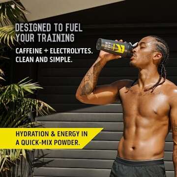 Ascent Pre Workout Powder - Preworkout for Men & Women with No Artificial Ingredients or Flavors - Clean Energy with 150g Caffeine & 250g Electrolytes - Raspberry Lemonade, 30 Servings