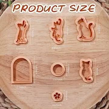 Kittens Polymer Clay Cutters for Cute Jewelry Making