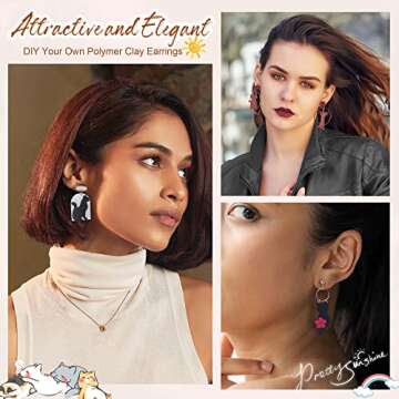 Kittens Polymer Clay Cutters for Cute Jewelry Making