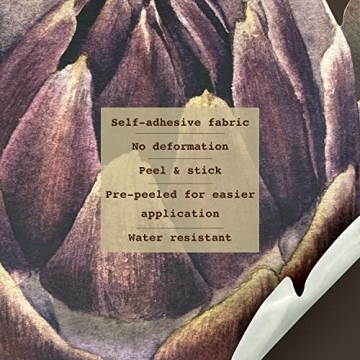 Flortlias Floral Wall Decal - Easy Peel and Stick Design