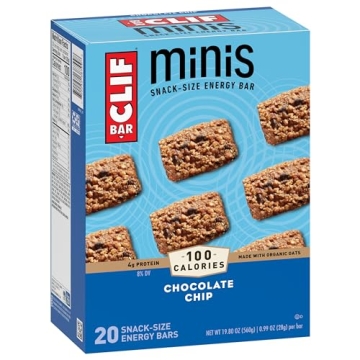 Clif Bar Minis - Organic Oats Snack with Protein 100 Calories