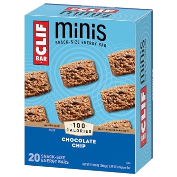 Clif Bar Minis - Organic Oats Snack with Protein 100 Calories