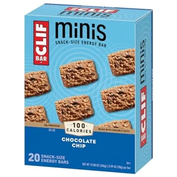 Clif Bar Minis - Organic Oats Snack with Protein 100 Calories