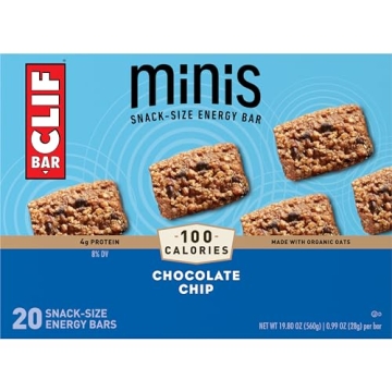 Clif Bar Minis - Organic Oats Snack with Protein 100 Calories