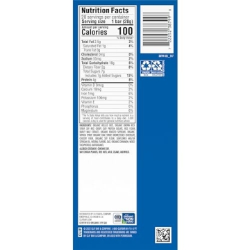 Clif Bar Minis - Organic Oats Snack with Protein 100 Calories