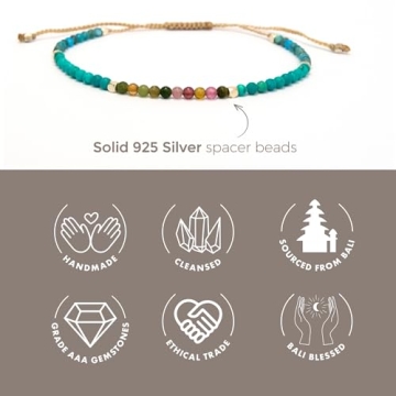 BALIPURA Clear Mind Aura Bracelet for Women - Spiritual Elegance