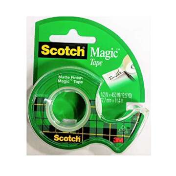 Scotch Magic Tape, 1/2 x 450 Inches, 2-Pack