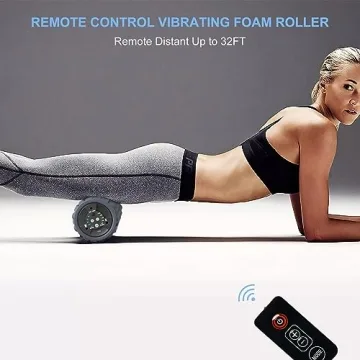 Remote Control Vibrating Foam Roller for Muscle Recovery