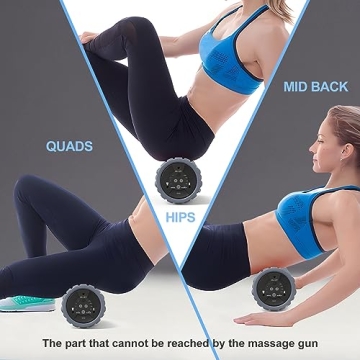 Remote Control Vibrating Foam Roller for Muscle Recovery