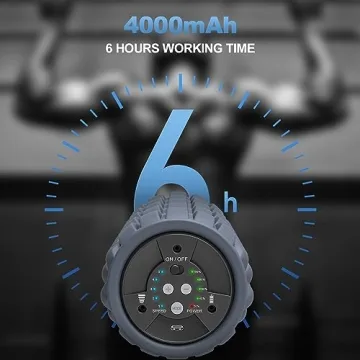 Remote Control Vibrating Foam Roller for Muscle Recovery