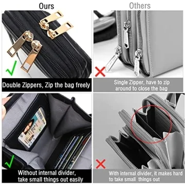 Crossbody Phone Bag for Women Stylish Touch Screen Purse