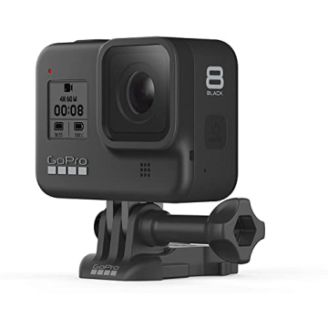 GoPro HERO8 Black - Waterproof Action Camera with Touch Screen, 4K Ultra HD Video and 12MP Photos, 1...